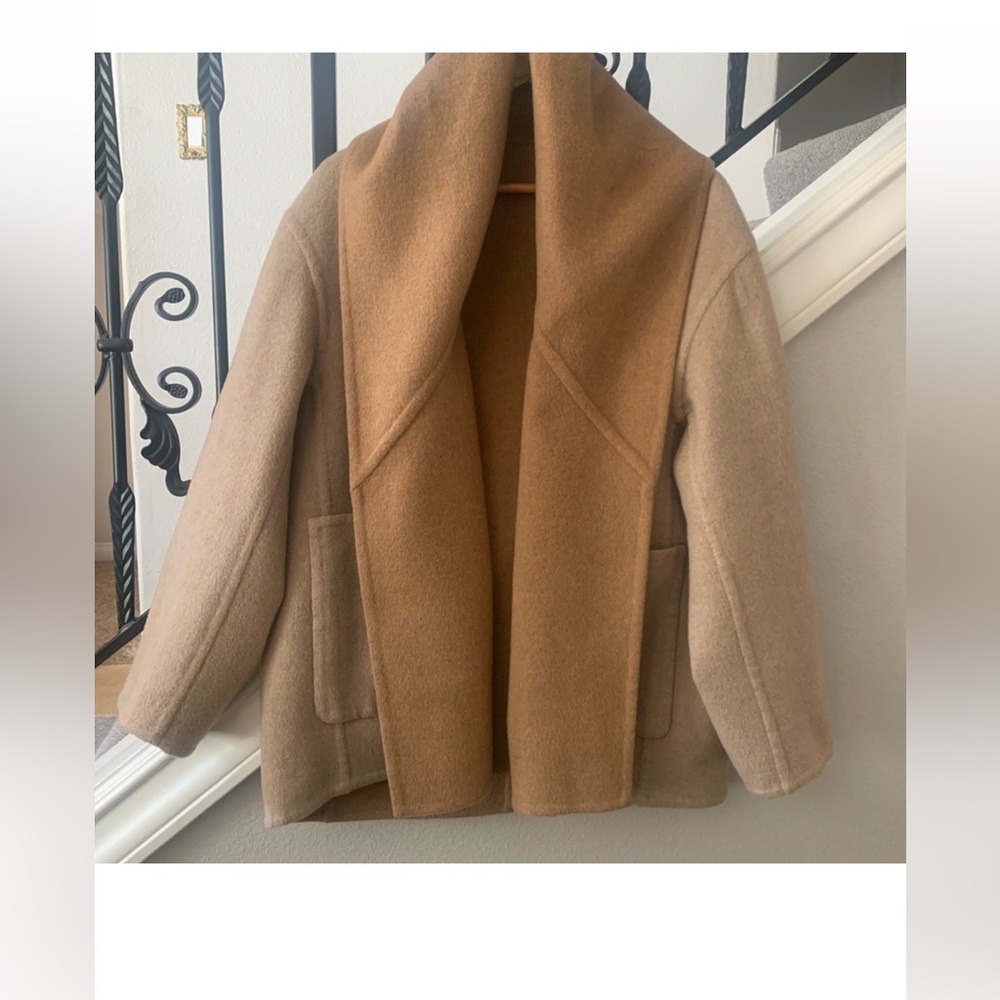 Two-Tone Tan Women's Jacket
